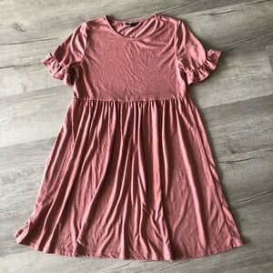 SHEIN Women's Ruffle Sleeve Babydoll Dress. Small
